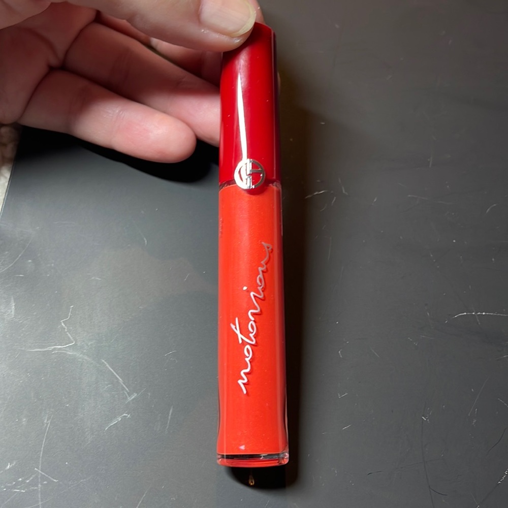 Giorgio Armani cosmetics lip maestro intense velvet color A-list 301